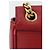 PRADA Chain Shoulder Bag Safiano Leather Red Gold - vista 4