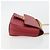 PRADA Chain Shoulder Bag Safiano Leather Red Gold - vista 5