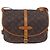 LOUIS VUITTON Monogram Saumur 30 Shoulder Bag M42256 LV - vista 2