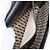 SAINT LAURENT Clutch Bag Leather Black Gold - vista 11