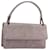 PRADA Hand Bag Leather Purple Silver
