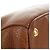 PRADA Hand Bag Vittero Dino Leather Brown Gold - vista 14
