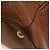 PRADA Hand Bag Vittero Dino Leather Brown Gold - vista 17