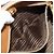 PRADA Hand Bag Vittero Dino Leather Brown Gold - vista 25