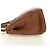 PRADA Hand Bag Vittero Dino Leather Brown Gold - vista 3