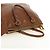 PRADA Hand Bag Vittero Dino Leather Brown Gold - vista 6