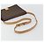 Céline CELINE Macadam Canvas Shoulder Bag PVC Leather Brown Gold - vista 7