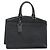 LOUIS VUITTON Epi Riviera Hand Bag Black LV