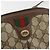 GUCCI GG Supreme Web Sherry Line Bag PVC Beige Gold 904 02 047 - vista 14