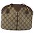 GUCCI GG Supreme Web Sherry Line Bag PVC Beige Gold 904 02 047 - vista 3