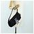 FENDI Mamma Baguette Shoulder Bag Cotton Jersey Black Silver - vista 26