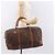 Céline CELINE Macadam Canvas Boston Bag PVC Leather Brown Gold - vista 24