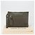 LOUIS VUITTON Takeoff Pouch Clutch Bag Leather Gray M81735 LV - vista 12