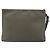 LOUIS VUITTON Takeoff Pouch Clutch Bag Leather Gray M81735 LV - vista 2