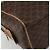 Céline CELINE Macadam Canvas Boston Bag PVC Leather Brown Gold - vista 11