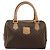 Céline CELINE Macadam Canvas Boston Bag PVC Leather Brown Gold - vista 2