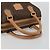 Céline CELINE Macadam Canvas Boston Bag PVC Leather Brown Gold - vista 7