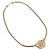 Christian Dior Strass-Halskette Metall Gold - Ansicht 2