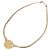 Christian Dior Strass-Halskette Metall Gold - Ansicht 9