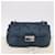PRADA Chain Shoulder Bag Leather Blue Silver - vista 12