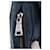 PRADA Chain Shoulder Bag Leather Blue Silver - vista 18