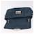 PRADA Chain Shoulder Bag Leather Blue Silver - vista 20