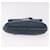 PRADA Chain Shoulder Bag Leather Blue Silver - vista 5