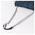 PRADA Chain Shoulder Bag Leather Blue Silver - vista 7