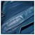 PRADA Chain Shoulder Bag Leather Blue Silver - vista 9
