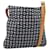 Céline CELINE C Macadam Canvas Shoulder Bag Navy Silver