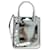 PRADA Hand Bag Patent Leather 2way Silver - vista 2