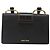 Miu Miu Shoulder Bag Leather Black Gold - vista 2