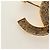 CHANEL COCO Mark Brooch metal Gold Tone CC - vista 5
