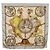 Hermès HERMES Carre 90 Scarf  napoleon  Silk Gray