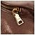 PRADA Ready Lock Shoulder Tote Bag Leather Brown Gold BL0557 - vista 20