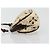 PRADA Coin Purse Shoulder Pouch Canvas Beige Silver - vista 4