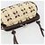 PRADA Coin Purse Shoulder Pouch Canvas Beige Silver - vista 6