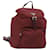 PRADA Backpack Nylon Red Silver  - vista 1