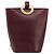 Céline CELINE Circle Shoulder Bag Leather Bordeaux Gold - vista 13