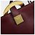 Céline CELINE Circle Shoulder Bag Leather Bordeaux Gold - vista 17