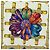 Hermès HERMES Carre 90 Scarf  LES RUBANS DU CHEVAL  Silk Multicolor - vista 6