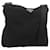 PRADA Shoulder Bag Nylon Black Silver