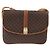 Céline CELINE Macadam Canvas Shoulder Bag PVC Leather Brown Gold - vista 13