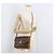 Céline CELINE Macadam Canvas Shoulder Bag PVC Leather Brown Gold - vista 26