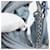 PRADA Re-Edition Shoulder Bag Nylon Blue Silver - vista 12