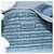 PRADA Re-Edition Shoulder Bag Nylon Blue Silver - vista 23
