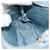PRADA Re-Edition Shoulder Bag Nylon Blue Silver - vista 25