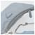 PRADA Re-Edition Shoulder Bag Nylon Blue Silver - vista 6
