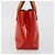 LOUIS VUITTON Monogram Vernis Reade PM Hand Bag Red Rouge M91088 LV - vista 3