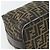 FENDI Bolsa de mão Vanity em lona Zucca Preto Castanho - vista 16